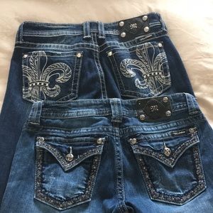 Bundle of two Miss Me jeans
